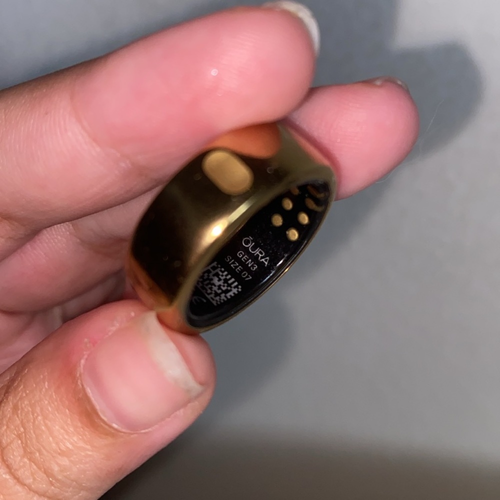 Gen 3 gold Oura Ring